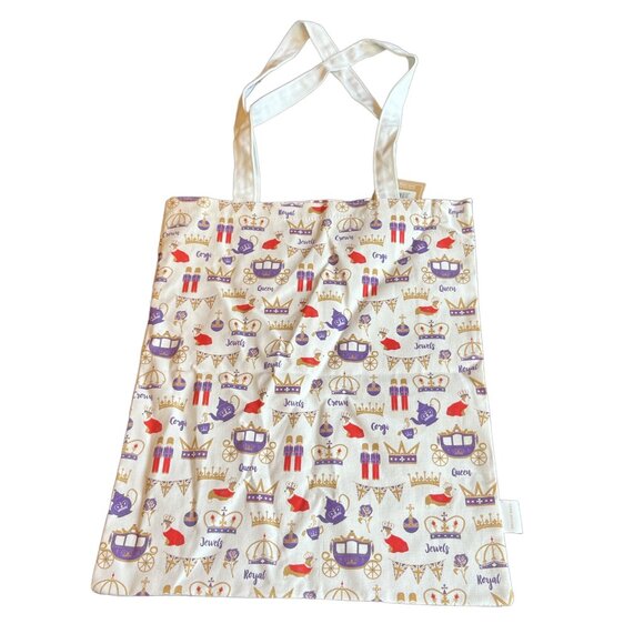 COPY - MILLY GREEN New Royal Shopper 100% Cotton Canvas Shopping Bag Corgi - Picture 8 of 9